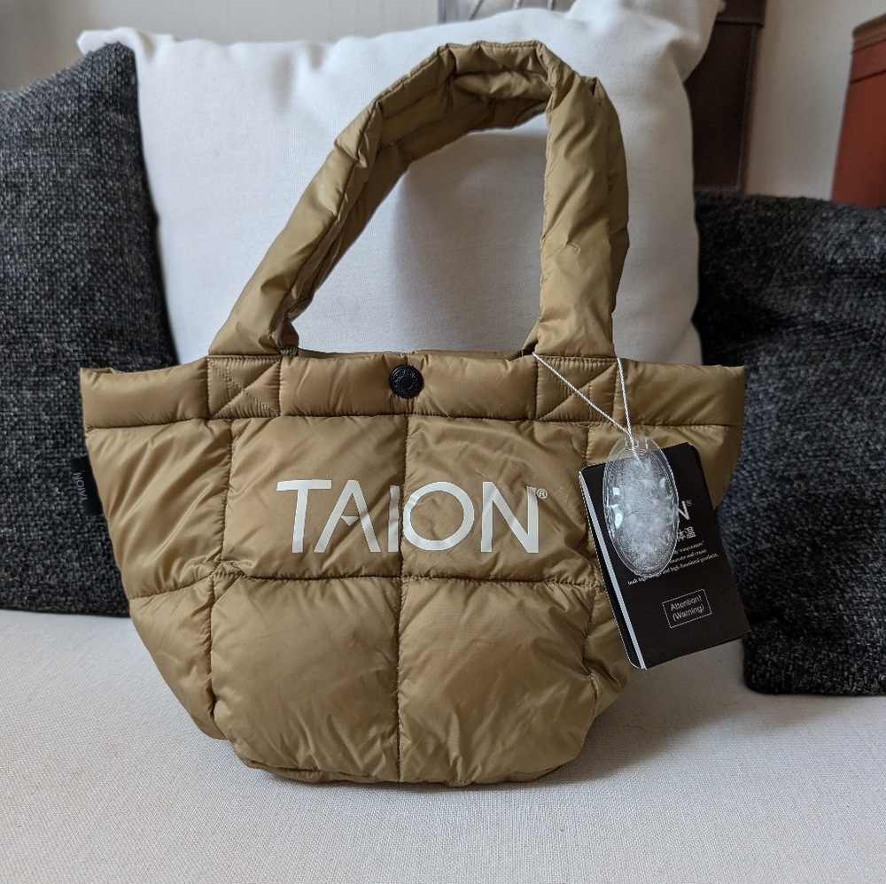 Taion Puffy Quilted Mini Tote Japan